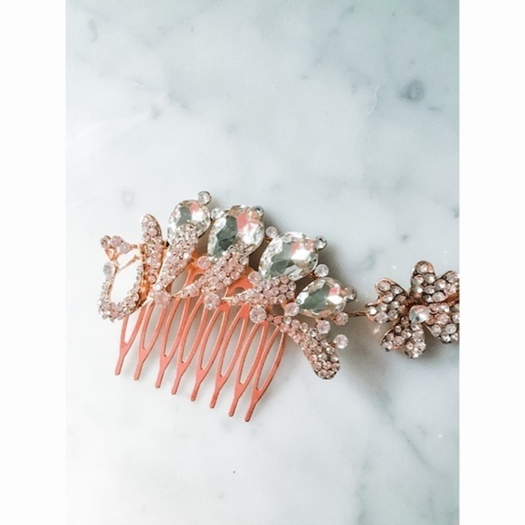 ROSE Gold Hair Piece - Picture 3 of 3